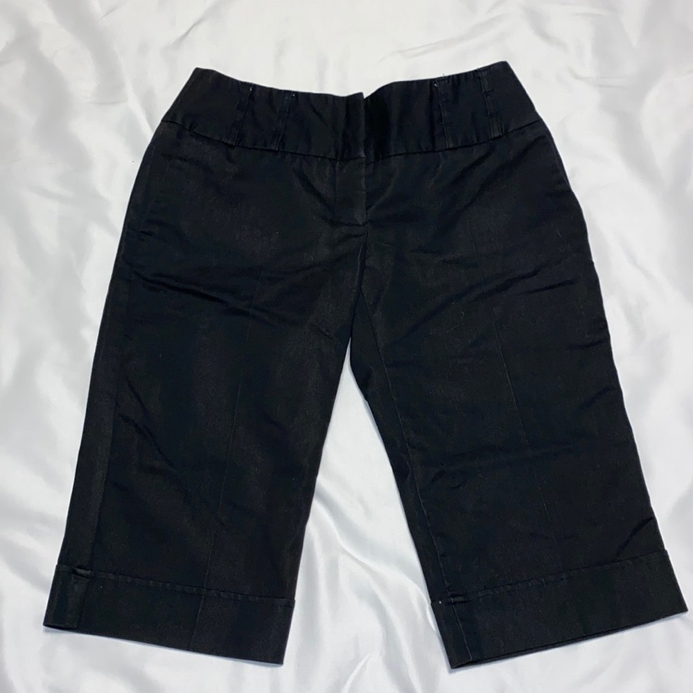 Vintage Bwear black knee length shorts